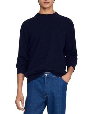 Sandro Industrial Cashmere Sweater - Blue