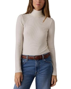 Faherty Featherweight Freestyle Turtleneck Top - Multicolor