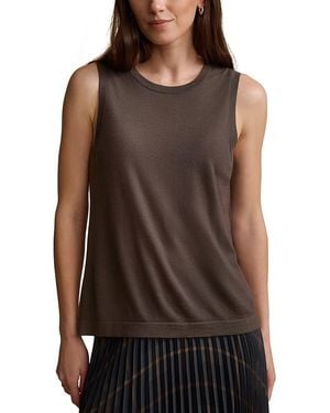 Jenni Kayne Wool Sleeveless Top - Brown