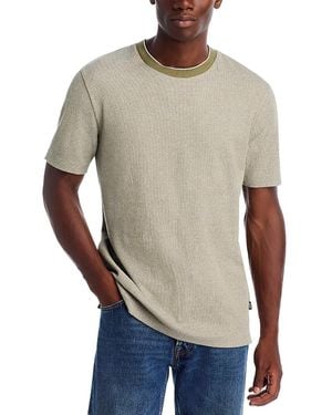 BOSS Thompson Mercerized Cotton Tee - Natural