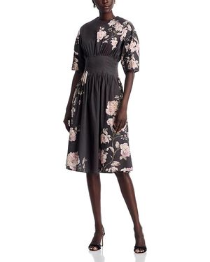 NANCY YANG Floral Button Down Dress main image 1