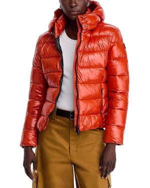 Save The Duck Cosmary Puffer Coat - Red