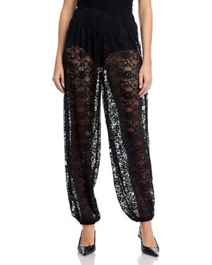 Steve Madden Alara Lace Pants - Black
