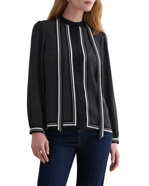 Hobbs Valerie Blouse - Black
