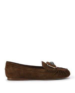 Kurt Geiger Pimlico Moccasin Loafers - Brown