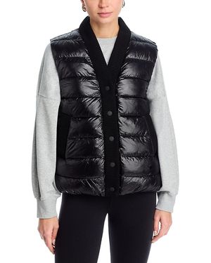 Varley Colwyn Combo Boxy Gilet Vest - Black