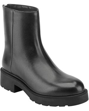 Marc Fisher Shylina Suede Ankle Boots - Black