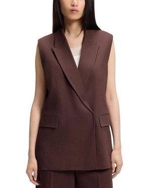 BOSS Jankania Sleeveless Jacket - Brown