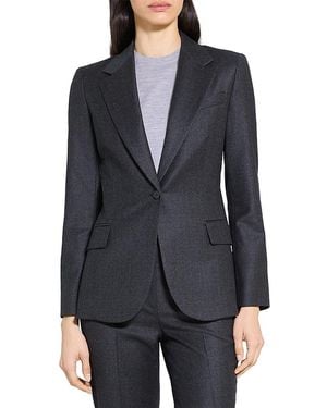 Theory Lynnia Sleek Blazer - Gray