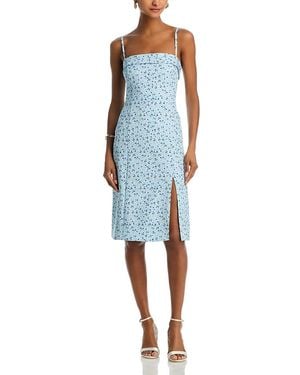 French Connection Echo Crepe Midi Dress - Blue