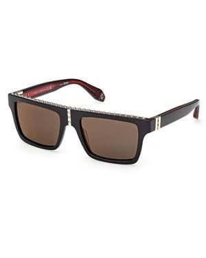 Christian Louboutin Rectangular Sunglasses, 56Mm - Multicolour