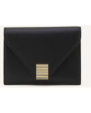 Lanvin Concerto Arpege Leather Wallet - Black