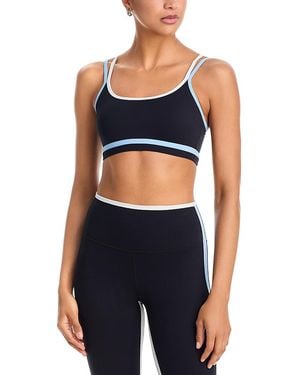 Splits59 Eva Rigor Double Strap Bra - Blue