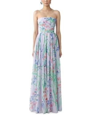 SAU LEE Camille Dress - Blue