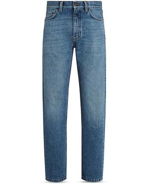 ZEGNA Roccia Slim Fit Jeans - Blue