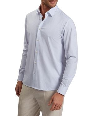 Ted Baker Wavey Regular Fit Geometric Shirt - Blue