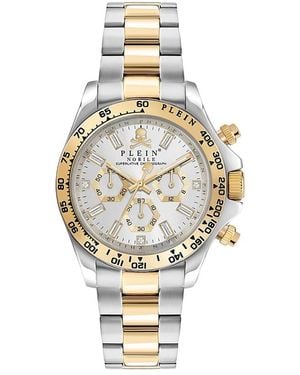 Philipp Plein Phillip Plein Nobile Chronograph, 43Mm - Metallic