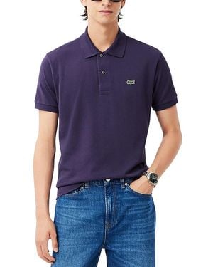 Lacoste Pique Classic Fit Polo Shirt - Blue
