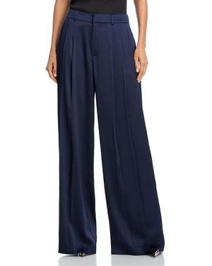 Cinq À Sept Marne Wide Leg Pants - Blue
