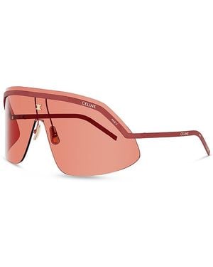 Celine Mask Sunglasses, 145Mm - Pink