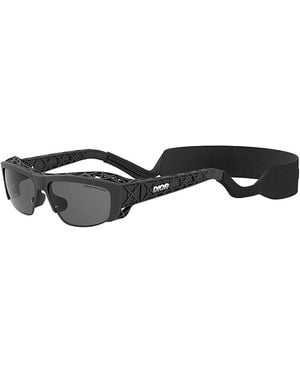 Dior 3D Geometric Sunglasses, 60Mm - Black
