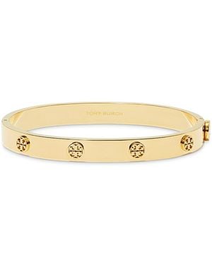 Tory Burch Icon Bangle Bracelet - Metallic