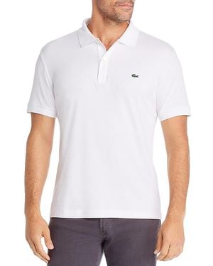 Lacoste Pima Cotton Regular Fit Polo Shirt - White