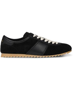 Sandro Low Top Running Sneakers - Black