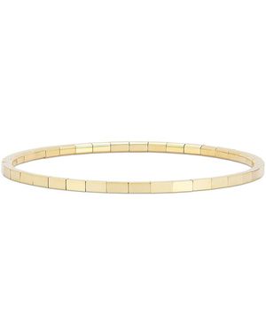 EXTENSIBLE Roberto Demeglio 18K By Demeglio Square Link Stretch Bracelet - White