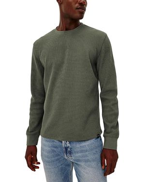 Rails Smith Relaxed Fit Long Sleeve Tee - Green