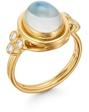 Temple St. Clair Classic Temple Ring - Metallic