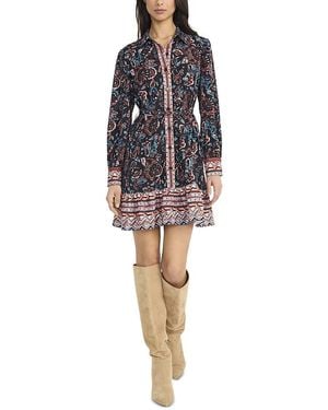 The Good Journey Printed Shirt Dress - Multicolor