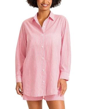 Tommy Bahama Sandy Hair, Don'T Care Cover Up Shirt - Pink