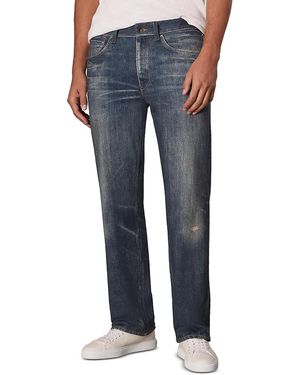 Rag & Bone Fit 4 Miramar Relaxed Fit Terry Sweatpants Jeans - Blue