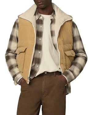 Joe's Jeans Reversible Corduroy Vest - Natural