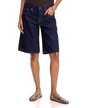 Rag & Bone Ariel High Rise Jean Shorts - Blue