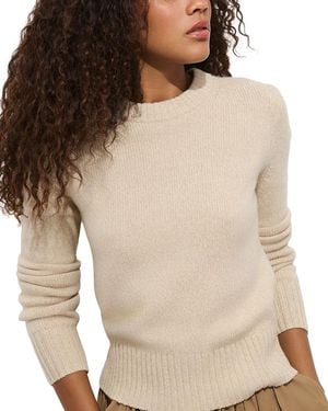 Alex Mill Marais Cashmere Crewneck Sweater - Brown