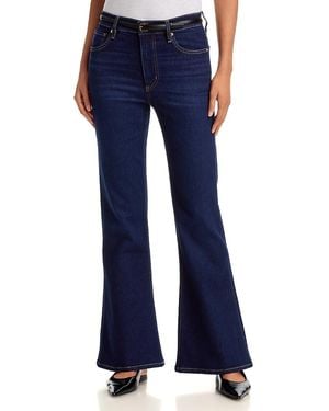 FRAME The Pixie Flared Jeans - Blue