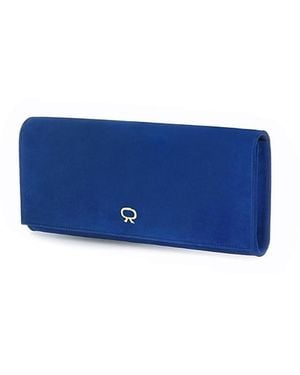 Gianvito Rossi Monica Clutch - Blue