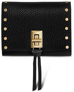 Rebecca Minkoff Darren Metro Small Leather Wallet - Black
