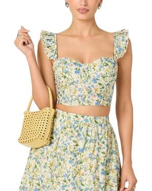 Astr Wedelia Top - Blue