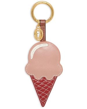 Gerard Darel Gelato Leather Bag Charm - Pink