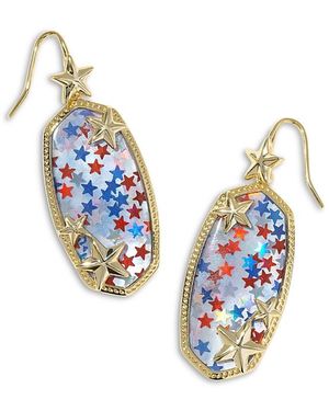 Kendra Scott Elle Multi Star Drop Earrings - Blue