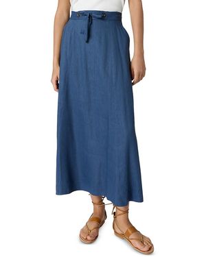 Gerard Darel Jihane Tie Waist Skirt - Blue