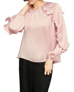 Hobbs Babbington Ruffled Top - Pink