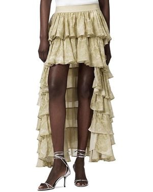 AllSaints Cavarly High-Low Maxi Skirt - Natural