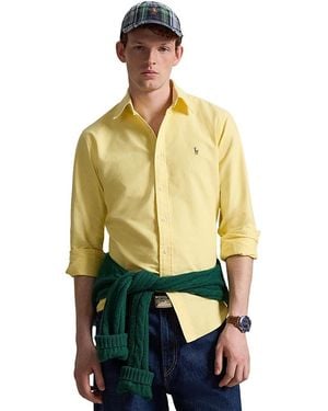 Polo Ralph Lauren The Iconic Custom Fit Oxford Shirt - Green