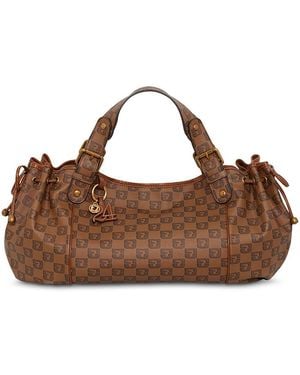 Gerard Darel 24H Monogram Canvas Handbag - Brown