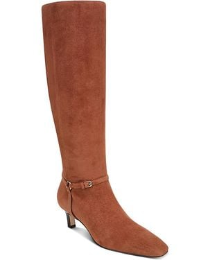 FAVORITE DAUGHTER Lila Leather Knee High Boots - Brown