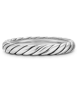 David Yurman Cable Band Ring - White